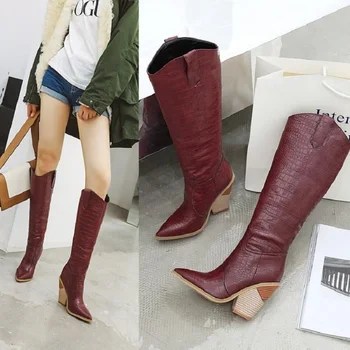 Women's boots 2019 autumn and winter new special-shaped denim high-heeled denim boots 
Women's boots 2019 autumn and winter new special-shaped denim high-heeled denim boots