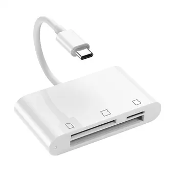 Type-C OTG Card Reader Camera Kit CF TF Mobile Phone Usb Card Reader Usb-C Usb Camera Adapter For Iphone For IOS
Type-C OTG Card Reader Camera Kit CF TF Mobile Phone Usb Card Reader Usb-C Usb Camera Adapter For Iphone For IOS