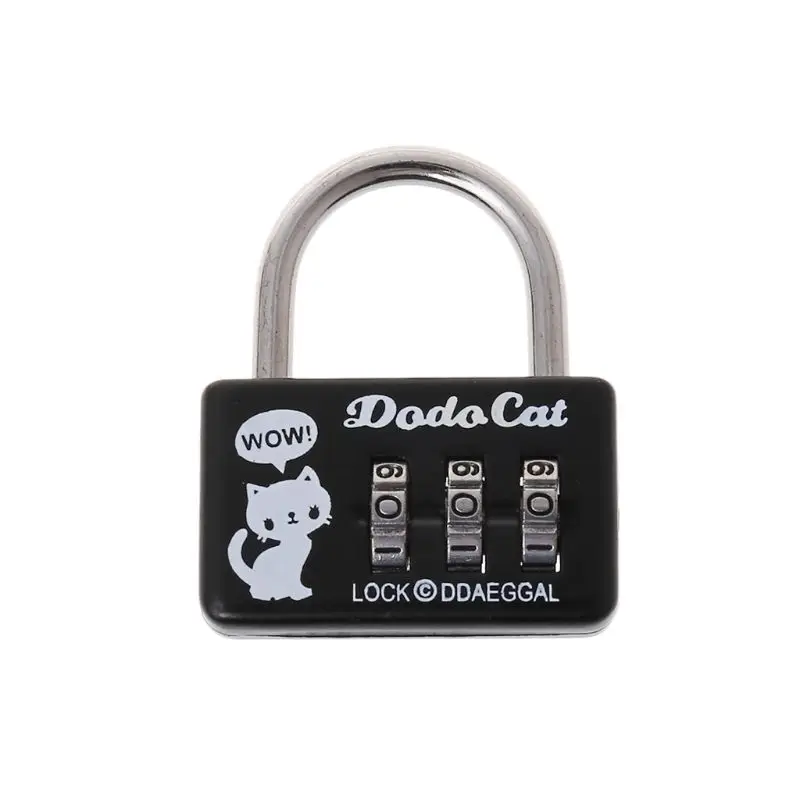 1 Pcs Cute Random color Metal Resettable 3 Digit Combination Travel Luggage Suitcase Draw diary Code Lock Padlock
1 Pcs Cute Random color Metal Resettable 3 Digit Combination Travel Luggage Suitcase Draw diary Code Lock Padlock