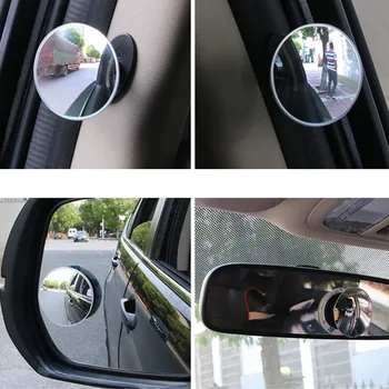 New 2pcs Car Rear View HD 360 Degree Wide Angle Adjustable Convex MirrorBack Mirror Reverse Rearward Blind Spot Monitor-5CM
New 2pcs Car Rear View HD 360 Degree Wide Angle Adjustable Convex MirrorBack Mirror Reverse Rearward Blind Spot Monitor-5CM