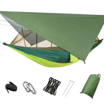1Set Automatic Quick Open Mosquito Net Hammock Tent With Waterproof Canopy Awning Set Outdoor Hammock Portable Up
1Set Automatic Quick Open Mosquito Net Hammock Tent With Waterproof Canopy Awning Set Outdoor Hammock Portable Up