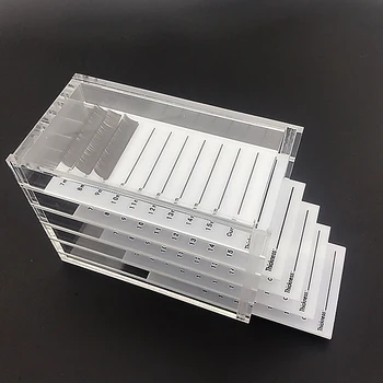 5-layer False Eyelashes Storage Box Acrylic Eyelash Extension Individual Lash Pallet Display Holder Eyelash Storage Organizer
5-layer False Eyelashes Storage Box Acrylic Eyelash Extension Individual Lash Pallet Display Holder Eyelash Storage Organizer