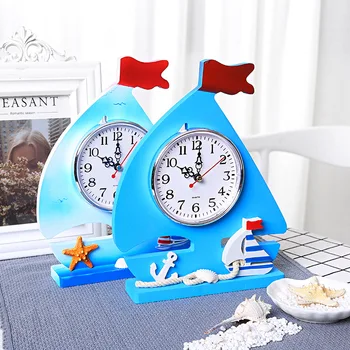 New Wood Anchor Clock Mediterranean Style Hanging Wall Clock Ship Wheel Desk Table Clock for Bedroom Living Room Nautical Decor
New Wood Anchor Clock Mediterranean Style Hanging Wall Clock Ship Wheel Desk Table Clock for Bedroom Living Room Nautical Decor