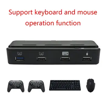 Portable TV Dock Station for Switch PS3 PS4 Charging Dock Bracket Base Keyboard Mouses Converter Game Card Storage
Portable TV Dock Station for Switch PS3 PS4 Charging Dock Bracket Base Keyboard Mouses Converter Game Card Storage