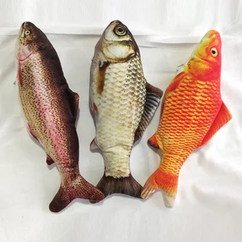 Simulation Fish Stuffed Plush Toy USB Rechargeable Catnip Stuffed Pillow Doll Pet Cat Electric Animal Biting Supplies Toys
Simulation Fish Stuffed Plush Toy USB Rechargeable Catnip Stuffed Pillow Doll Pet Cat Electric Animal Biting Supplies Toys