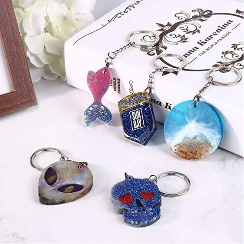 10Pcs Keychain Pendant Silicone Resin Mold Aliens Cat Epoxy Resin Jewelry Making
10Pcs Keychain Pendant Silicone Resin Mold Aliens Cat Epoxy Resin Jewelry Making