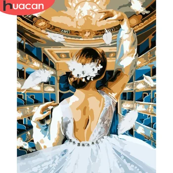 HUACAN Painting By Number Drawing On Canvas HandPainted Painting Art Gift DIY Pictures By Number Ballet Girl Kits Home Decor
HUACAN Painting By Number Drawing On Canvas HandPainted Painting Art Gift DIY Pictures By Number Ballet Girl Kits Home Decor