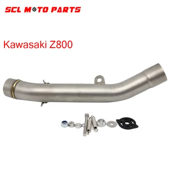 ALconstar- Racing Motorcycle Modified Exhaust Middle Link Pipe Round Muffler for Kawasaki Z800 2013-2016 Without Exhaust
ALconstar- Racing Motorcycle Modified Exhaust Middle Link Pipe Round Muffler for Kawasaki Z800 2013-2016 Without Exhaust