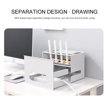 Wire Storage Container Box Wifi Box Router Storage Box Wireless Plug Board Socket Bracket Cable Home Decor Storage Organizer 
Wire Storage Container Box Wifi Box Router Storage Box Wireless Plug Board Socket Bracket Cable Home Decor Storage Organizer