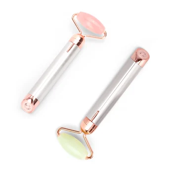 Electric Vibrating Natural Rose Quartz Jade Roller Face Lifting Green Jade Stone Crystal Facial Roller Massager Wrinkle Removal
Electric Vibrating Natural Rose Quartz Jade Roller Face Lifting Green Jade Stone Crystal Facial Roller Massager Wrinkle Removal