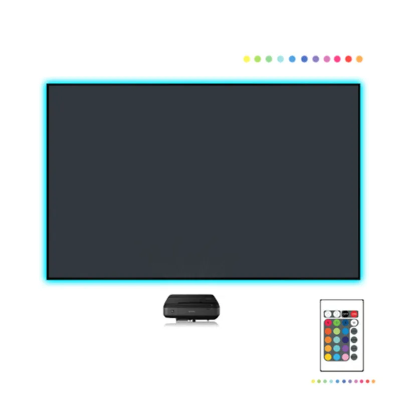 Mivision 16:9 4K Ultra HD Ready, Ambient Light Rejecting Thin Bezel fixed frame projector projection screen
Mivision 16:9 4K Ultra HD Ready, Ambient Light Rejecting Thin Bezel fixed frame projector projection screen