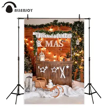 Allenjoy Christmas new year winter wood pinecoin snowman bar light string lantern photography backdrop prop background photocall
Allenjoy Christmas new year winter wood pinecoin snowman bar light string lantern photography backdrop prop background photocall