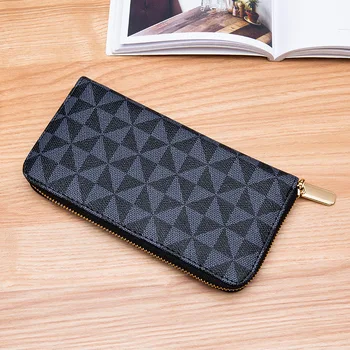 Female Clutch for Mens Purse Wallet Long Style Wallet Zipper Fashion Plaid Geometric Male Phone Bag Coin Purse Card Holders 
Female Clutch for Mens Purse Wallet Long Style Wallet Zipper Fashion Plaid Geometric Male Phone Bag Coin Purse Card Holders