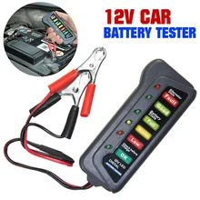 12V Car Battery Tester Digital Alternator 6 LED Lights Display Diagnostic PH Electrical Instruments Circuit Breaker Finders
12V Car Battery Tester Digital Alternator 6 LED Lights Display Diagnostic PH Electrical Instruments Circuit Breaker Finders