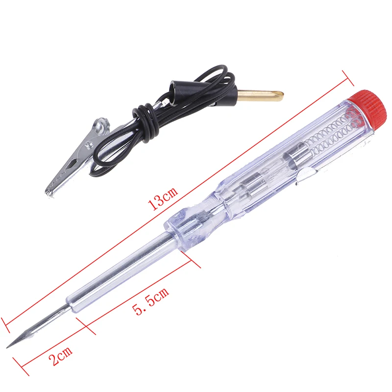 6V-24V DC Probe Light System Test Probe Lamp Auto Car Light Circuit Tester Lamp Voltage Test Pen Detector
6V-24V DC Probe Light System Test Probe Lamp Auto Car Light Circuit Tester Lamp Voltage Test Pen Detector