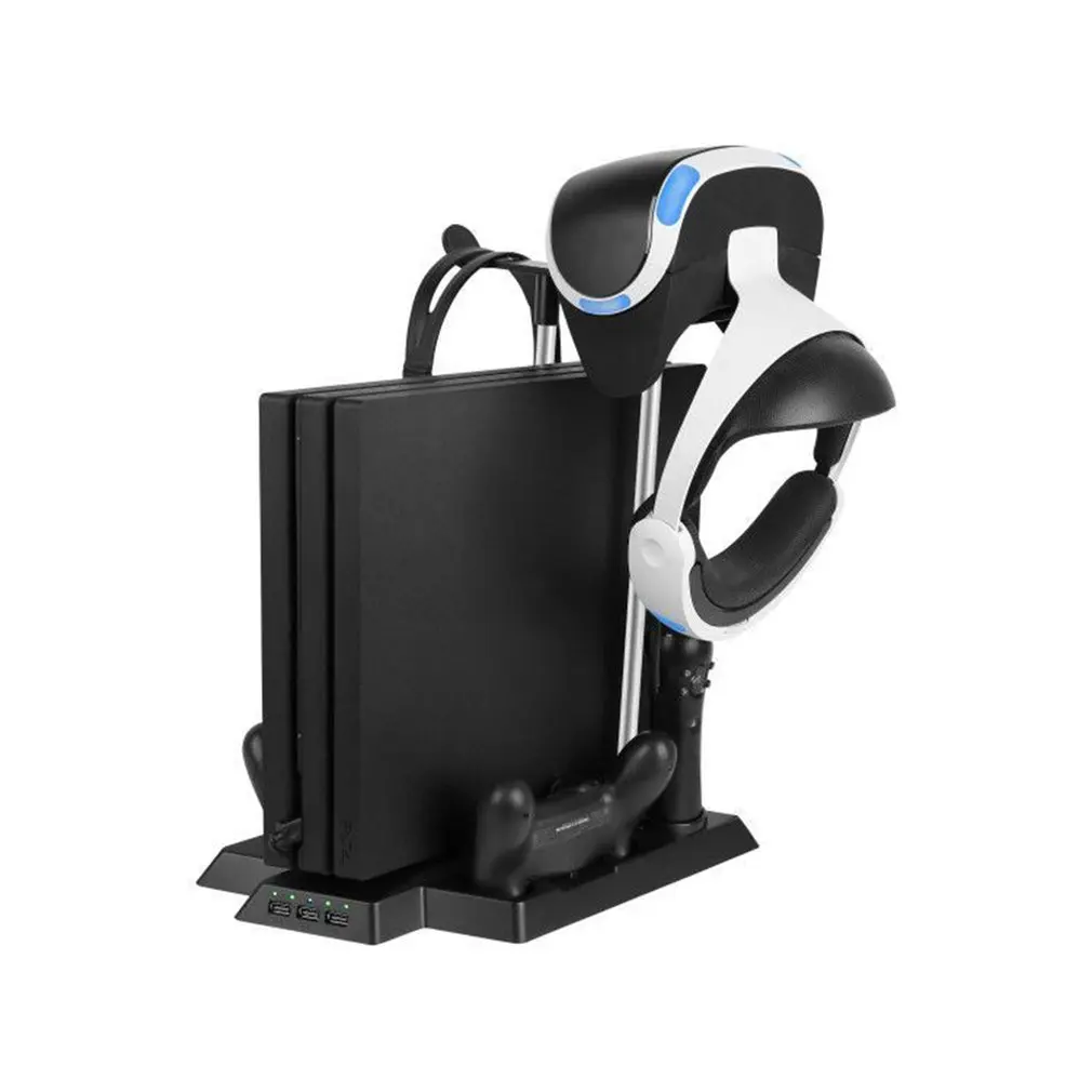 Multi-Function Storage Bracket Base Vertical Stand Holder Dual Controller Charging Station+VR Headset for PS4 SLIM/PRO/MOVE/VR
Multi-Function Storage Bracket Base Vertical Stand Holder Dual Controller Charging Station+VR Headset for PS4 SLIM/PRO/MOVE/VR
