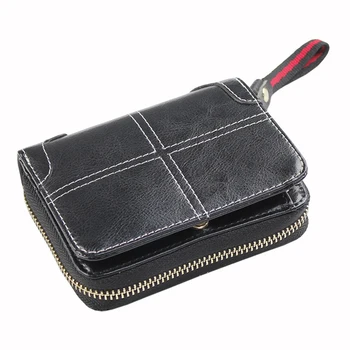 Women Genuine Leather Wallet Vintage Brief Large Capacity Zipper Coin Purse Multi Slots Credit Card Holder for Travel Clutch Bag
Women Genuine Leather Wallet Vintage Brief Large Capacity Zipper Coin Purse Multi Slots Credit Card Holder for Travel Clutch Bag
