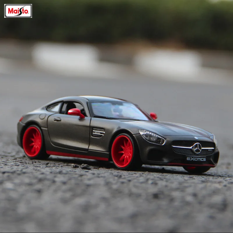 

Bburago 1:24 Mercedes-Benz AMG -GT simulation alloy car model simulation car decoration collection gift toy