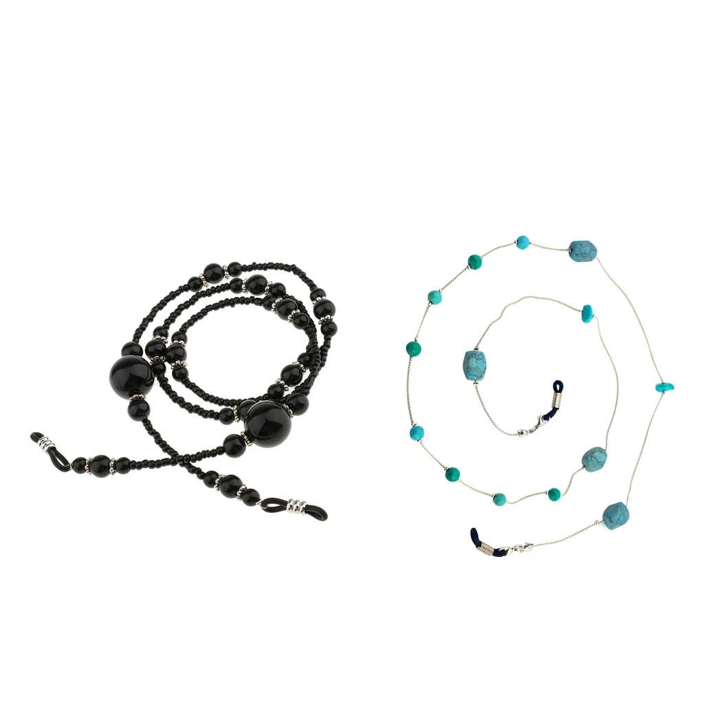 2 Pieces Boho Beads Eyeglass Chain Sunglass String Holder Strap Neck Strap Cord Lanyard Rope Necklace 65cm 70cm
2 Pieces Boho Beads Eyeglass Chain Sunglass String Holder Strap Neck Strap Cord Lanyard Rope Necklace 65cm 70cm