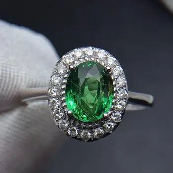 A411 Tsavorite Ring Fine Jewelry 18 K Gold Natural Unheat 1.4ct Tsavorite Gemstones Diamonds Female Wedding Rings
A411 Tsavorite Ring Fine Jewelry 18 K Gold Natural Unheat 1.4ct Tsavorite Gemstones Diamonds Female Wedding Rings