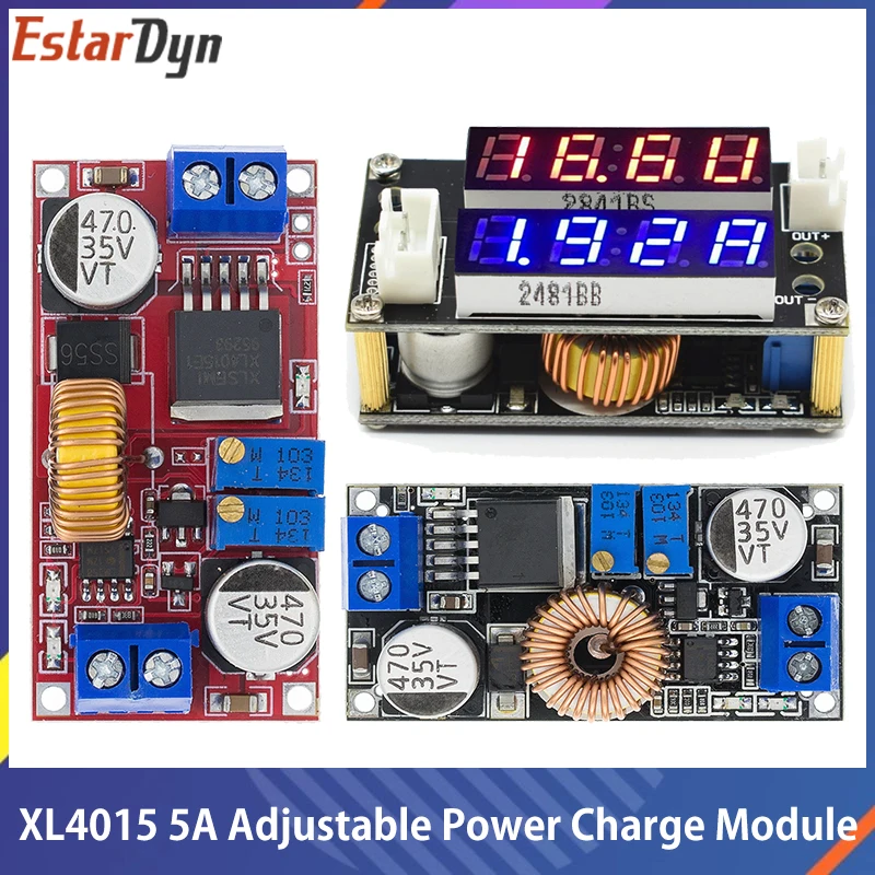 5A DC to DC CC CV Lithium Battery Step down Charging Board Led Power Converter Lithium Charger Step Down Module hong XL4015 E1
5A DC to DC CC CV Lithium Battery Step down Charging Board Led Power Converter Lithium Charger Step Down Module hong XL4015 E1