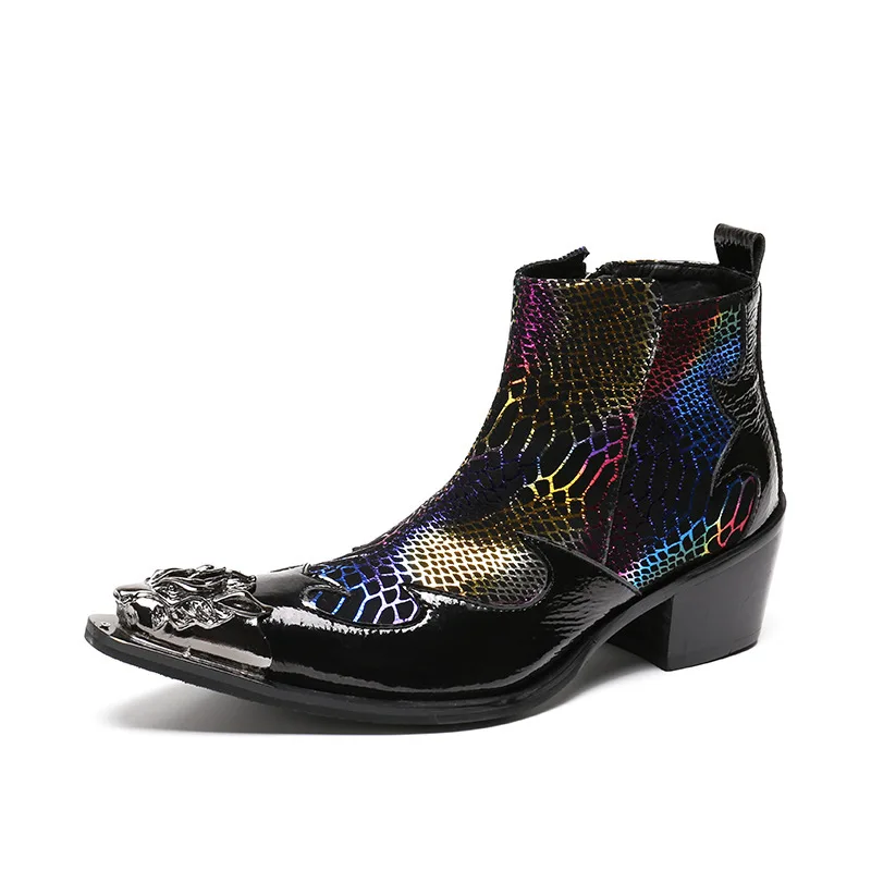 Martin Boots Warm High Zipper Boots Botas Militares Mujer Male Zhong Tong Xue Trend Male Pointed Toe Ankle Genuine Leather Zip
Martin Boots Warm High Zipper Boots Botas Militares Mujer Male Zhong Tong Xue Trend Male Pointed Toe Ankle Genuine Leather Zip