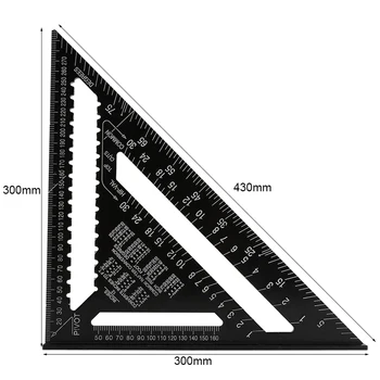 Metric Triangle Angular Velocity Square Construction Rafters Protractor Miter Scale
Metric Triangle Angular Velocity Square Construction Rafters Protractor Miter Scale