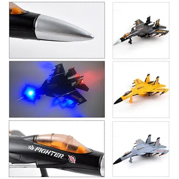 Children Sliding Aircraft Alloy with Light Sound Pull Back J15 Fighter Model Toys Vehicles Diecast Airplanes Toys
Children Sliding Aircraft Alloy with Light Sound Pull Back J15 Fighter Model Toys Vehicles Diecast Airplanes Toys