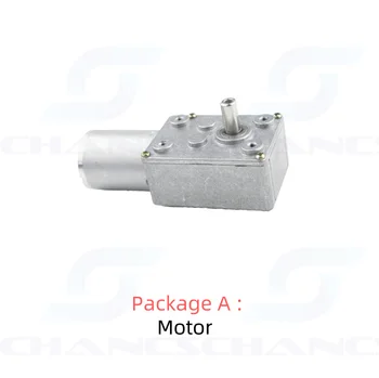 370WG 24V DC 0.6/2/3/6/10RPM High Torque Turbo Reversed Worm Geared Motor Slow Speed Electric Motor Micro Motor
370WG 24V DC 0.6/2/3/6/10RPM High Torque Turbo Reversed Worm Geared Motor Slow Speed Electric Motor Micro Motor