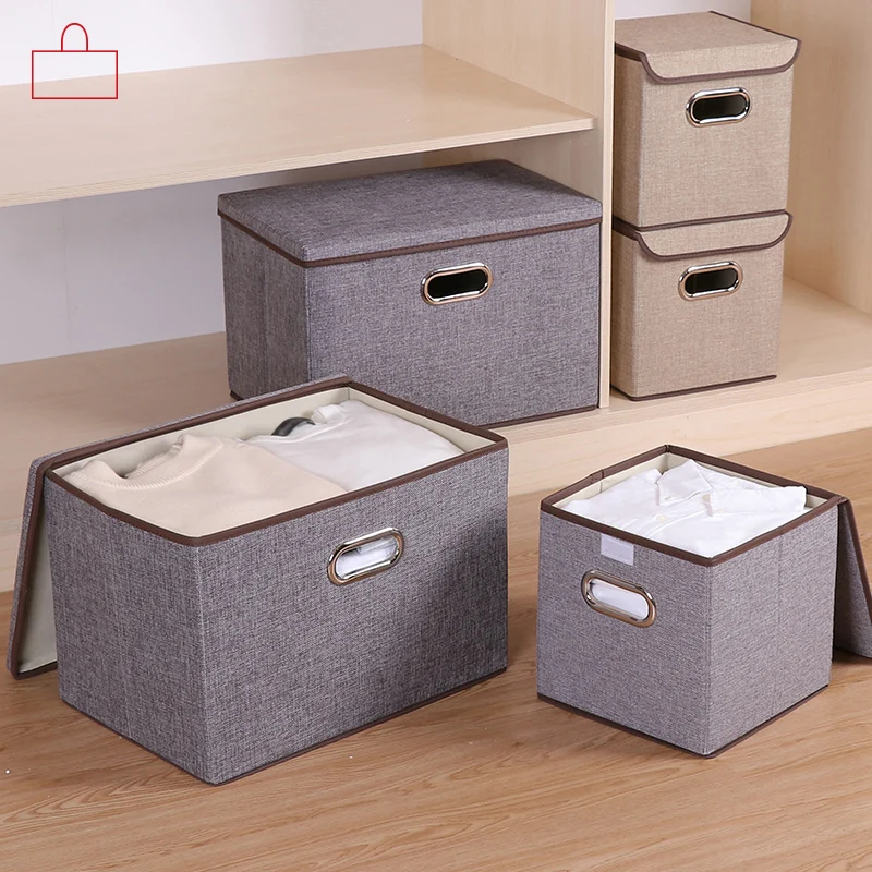 MASCOTANGEL Foldable Square Clothing Storage Box Large Wardrobe Storage Underwear Socks Organizer with Cover Portable Container
MASCOTANGEL Foldable Square Clothing Storage Box Large Wardrobe Storage Underwear Socks Organizer with Cover Portable Container