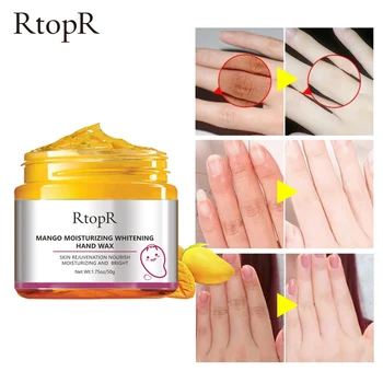 RtopR Mango Moisturizing Hand Wax Whitening Nourishing Skin Hand Mask Exfoliating Calluses Anti-aging Repair Dry Skin Care Scrub
RtopR Mango Moisturizing Hand Wax Whitening Nourishing Skin Hand Mask Exfoliating Calluses Anti-aging Repair Dry Skin Care Scrub
