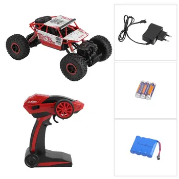 RC Off-Road Vehicle Crawling Four Wheels Driving Car Toy Bigfoot Remote Control Ascending Auto Model Toy HB-P1801-1:18 EU Plug
RC Off-Road Vehicle Crawling Four Wheels Driving Car Toy Bigfoot Remote Control Ascending Auto Model Toy HB-P1801-1:18 EU Plug