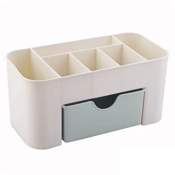 Vanity Drawer Beauty Organizer 6 Compartments with 1 Drawer Cosmetic Storage Box for Home Office Vanities Bathroom Counter-top
Vanity Drawer Beauty Organizer 6 Compartments with 1 Drawer Cosmetic Storage Box for Home Office Vanities Bathroom Counter-top