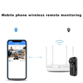Mini Wireless Camera, Portable 4K Smart Wi-Fi Remote Monitoring Infrared Night Vision Camera for Interview, Exploration
Mini Wireless Camera, Portable 4K Smart Wi-Fi Remote Monitoring Infrared Night Vision Camera for Interview, Exploration
