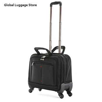 Multifunction Business Rolling Luggage 18 Inch Carry Ons Computer Trolley Men Business Travel Bag Women Suitcase Trunk
Multifunction Business Rolling Luggage 18 Inch Carry Ons Computer Trolley Men Business Travel Bag Women Suitcase Trunk