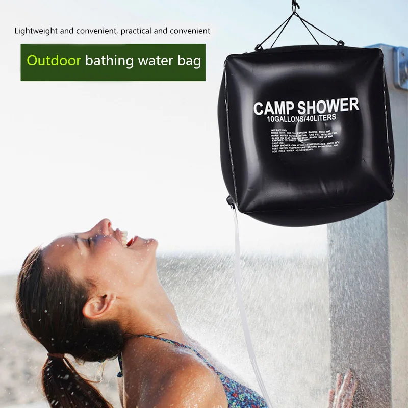 Solar Heated Shower Bag Heating Bathing 40L Portable for Outdoor Camping Hiking SEC88
Solar Heated Shower Bag Heating Bathing 40L Portable for Outdoor Camping Hiking SEC88