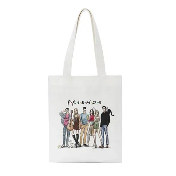 Friends TV Show One Shoulder Bags Cartoon shopping bag Harajuku Casual Women Bag Wallet Large Handbag Street Ins Crossbody Bag 
Friends TV Show One Shoulder Bags Cartoon shopping bag Harajuku Casual Women Bag Wallet Large Handbag Street Ins Crossbody Bag