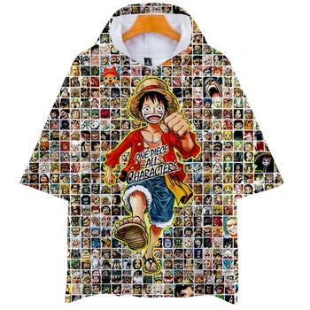 New One piece: action fever 3D cos hot short-sleeved hooded T-shirt unisex couple Leisure Print Novelty Top Luxury Harajuku
New One piece: action fever 3D cos hot short-sleeved hooded T-shirt unisex couple Leisure Print Novelty Top Luxury Harajuku