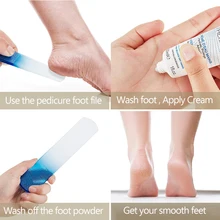 Glass Foot File - Crystal Foot File Callus Remover, Pedicure Rasp, Hard Skin Remover Tool for Smooth Hands and Feet with Nano
Glass Foot File - Crystal Foot File Callus Remover, Pedicure Rasp, Hard Skin Remover Tool for Smooth Hands and Feet with Nano