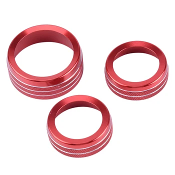DWCX 3Pc AC Radio Switch Ring Knob Trim Covers Car Red Aluminum Fit For Dodge Challenger 2015 2016 2017 2018 2019
DWCX 3Pc AC Radio Switch Ring Knob Trim Covers Car Red Aluminum Fit For Dodge Challenger 2015 2016 2017 2018 2019
