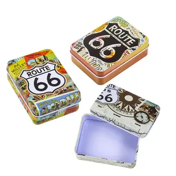 Colorful Mini 66 Road Tin Box Sealed Jar Packing Boxes Jewelry Candy Box Small Storage Cans Coin Earrings Headphones Gift Box
Colorful Mini 66 Road Tin Box Sealed Jar Packing Boxes Jewelry Candy Box Small Storage Cans Coin Earrings Headphones Gift Box