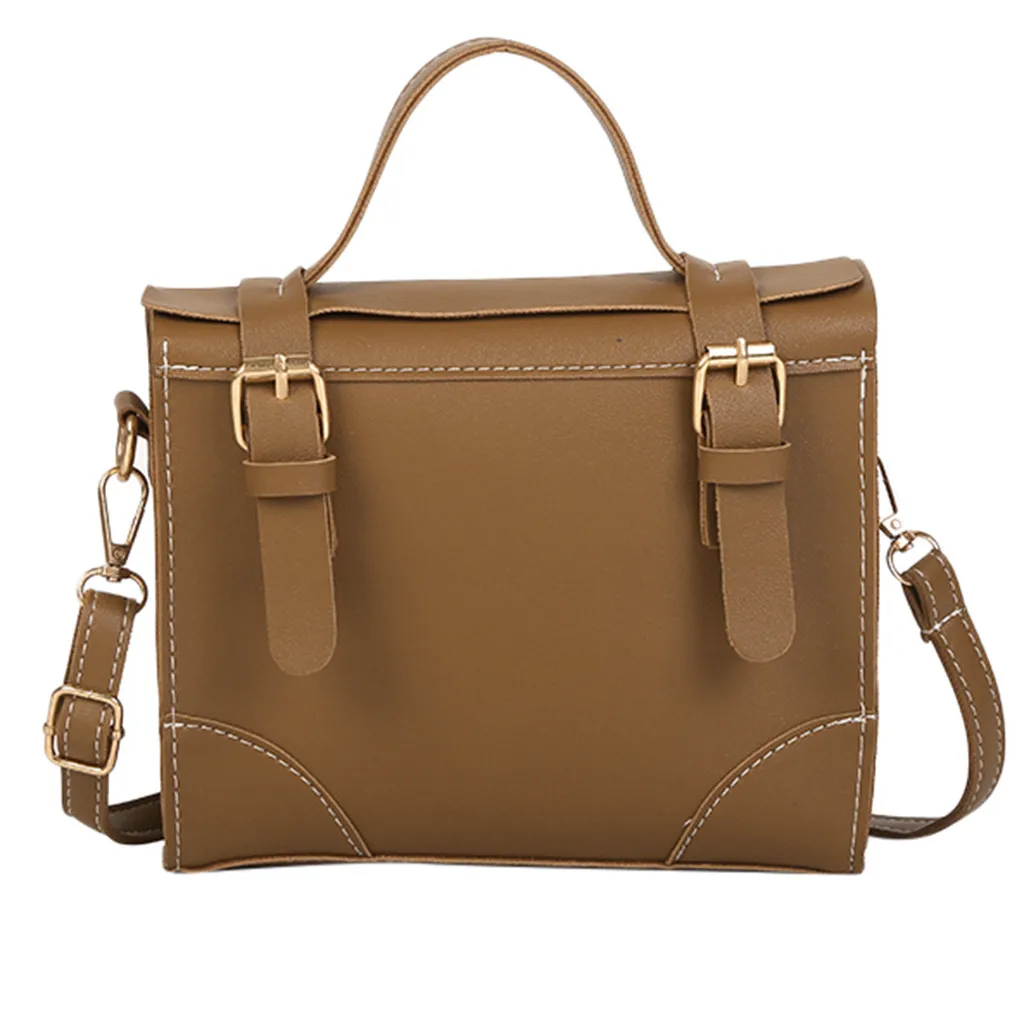 Fashion Ladies Leather Solid Color Elegant Personality Shoulder Handbag Messenger Bags Bolso de las señoras #YJ
Fashion Ladies Leather Solid Color Elegant Personality Shoulder Handbag Messenger Bags Bolso de las señoras #YJ