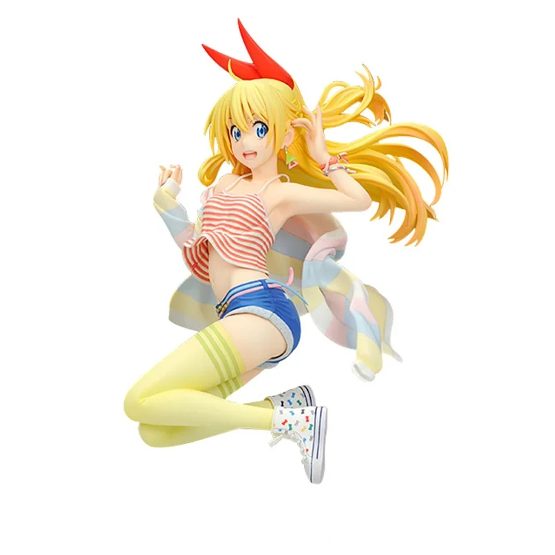 Новая фигурка аниме 23 см Nisekoi Kirisaki Chitoge 1/8 весы ПВХ Коллекционная модель