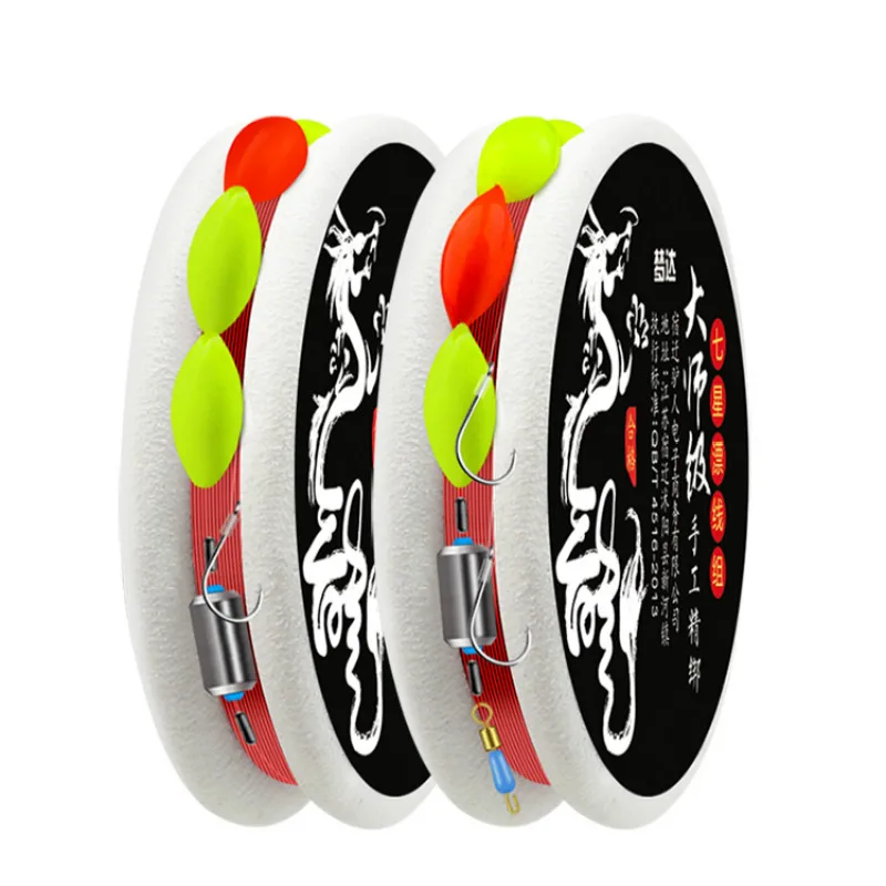 8pcs Nylon Fishing Line Group 1.0#-4.0# Fishing Line Including Float Holder Space Beans Lead Sinker Swivel Double Hooks De Pesca
8pcs Nylon Fishing Line Group 1.0#-4.0# Fishing Line Including Float Holder Space Beans Lead Sinker Swivel Double Hooks De Pesca