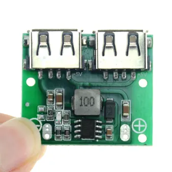 1PCS 9V 12V 24V to 5V DC-DC Step Down Charger Power Module 2 Double Dual USB Output Buck Voltage 3A Charge Charging Regulator
1PCS 9V 12V 24V to 5V DC-DC Step Down Charger Power Module 2 Double Dual USB Output Buck Voltage 3A Charge Charging Regulator