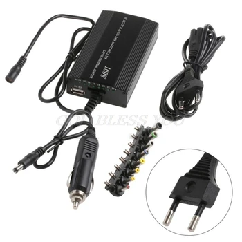 Universal 8 x Tip Connectors AC/DC To DC Inverter Car Charger Power Supply Adpter Cord For Laptop US/EU Plug
Universal 8 x Tip Connectors AC/DC To DC Inverter Car Charger Power Supply Adpter Cord For Laptop US/EU Plug