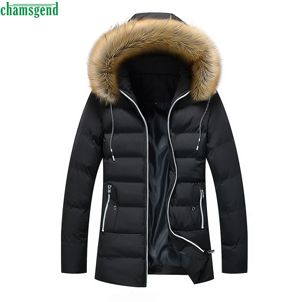 Chamsgend Men's Thickened Cotton-padded Jacket Coat Solid Down Jacket Hooded Jacket Parkas For Extremely Cold Weather Chaqueta
Chamsgend Men's Thickened Cotton-padded Jacket Coat Solid Down Jacket Hooded Jacket Parkas For Extremely Cold Weather Chaqueta