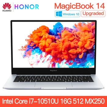 HUAWEI HONOR MagicBook 14 2020 Laptop Notebook 14" Intel Core i7-10510U 16GB RAM 512GB PCIE SSD MX250 1920x1080 IPS Screen
HUAWEI HONOR MagicBook 14 2020 Laptop Notebook 14" Intel Core i7-10510U 16GB RAM 512GB PCIE SSD MX250 1920x1080 IPS Screen