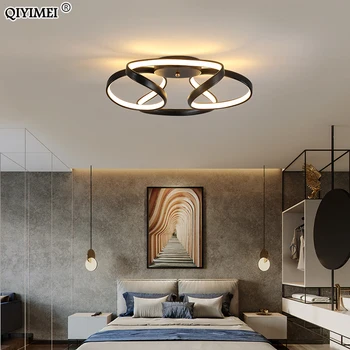 Modern LED Chandelier Lights For Living Study Room Bedroom Foyer Decoration Gold Black Color Indoor Lighting Luminaria AC85-260V
Modern LED Chandelier Lights For Living Study Room Bedroom Foyer Decoration Gold Black Color Indoor Lighting Luminaria AC85-260V