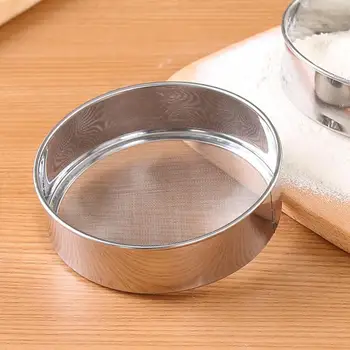 Stainless Steel Filter Fine Mesh Strainer Flour Sifter Sieve Fruit Juice Skimmer
Stainless Steel Filter Fine Mesh Strainer Flour Sifter Sieve Fruit Juice Skimmer